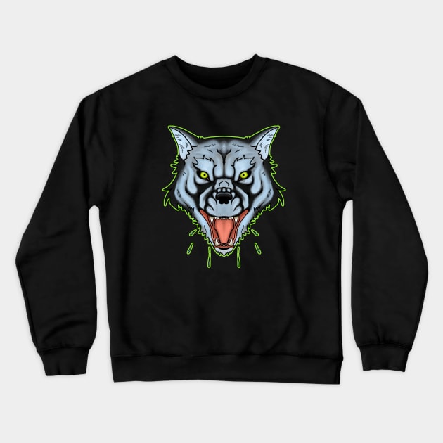 Werewolf Traditional Crewneck Sweatshirt by TaliDe